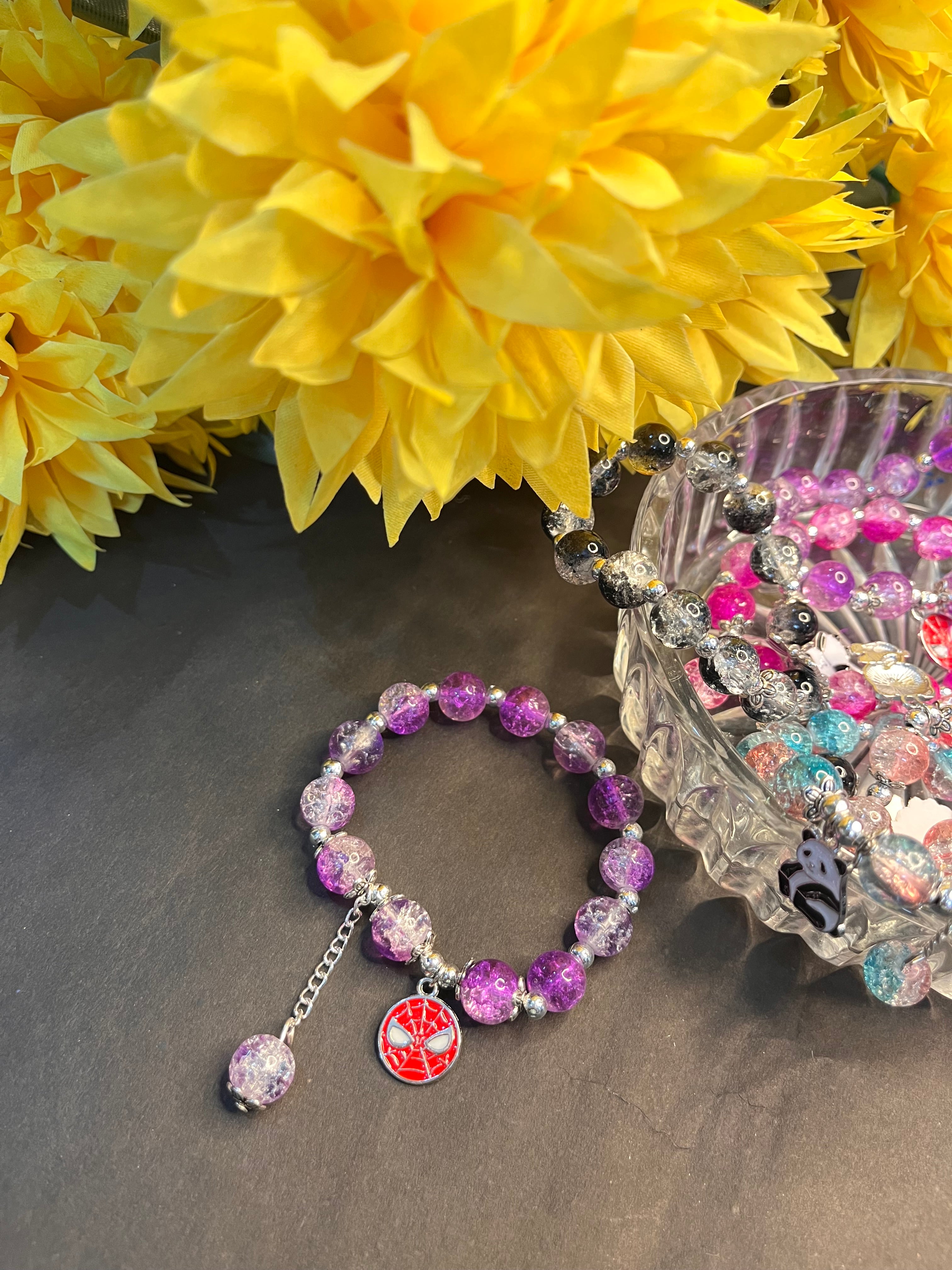 Beautiful charm bracelet pack of 12