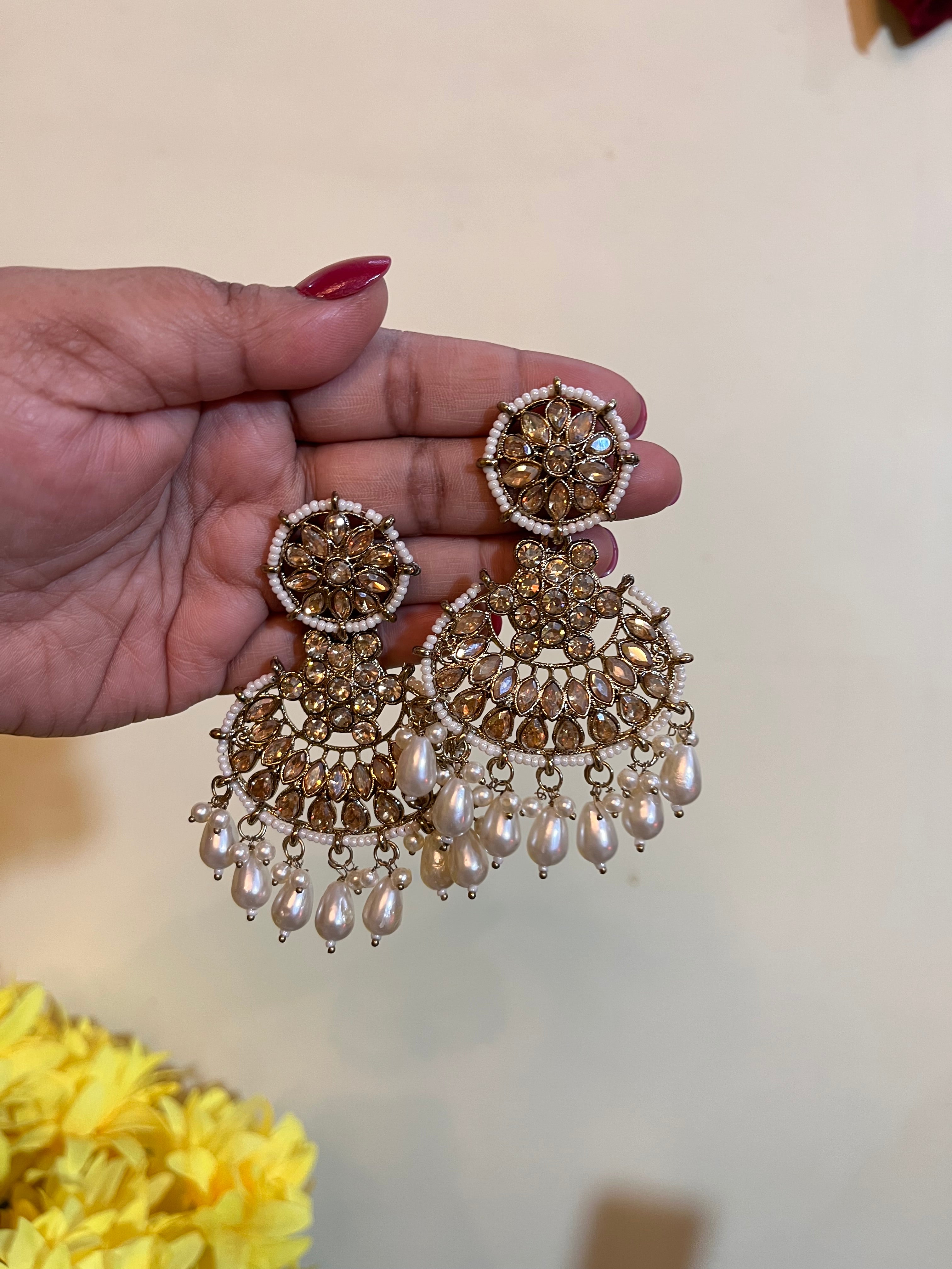 Trendy traditional earrings