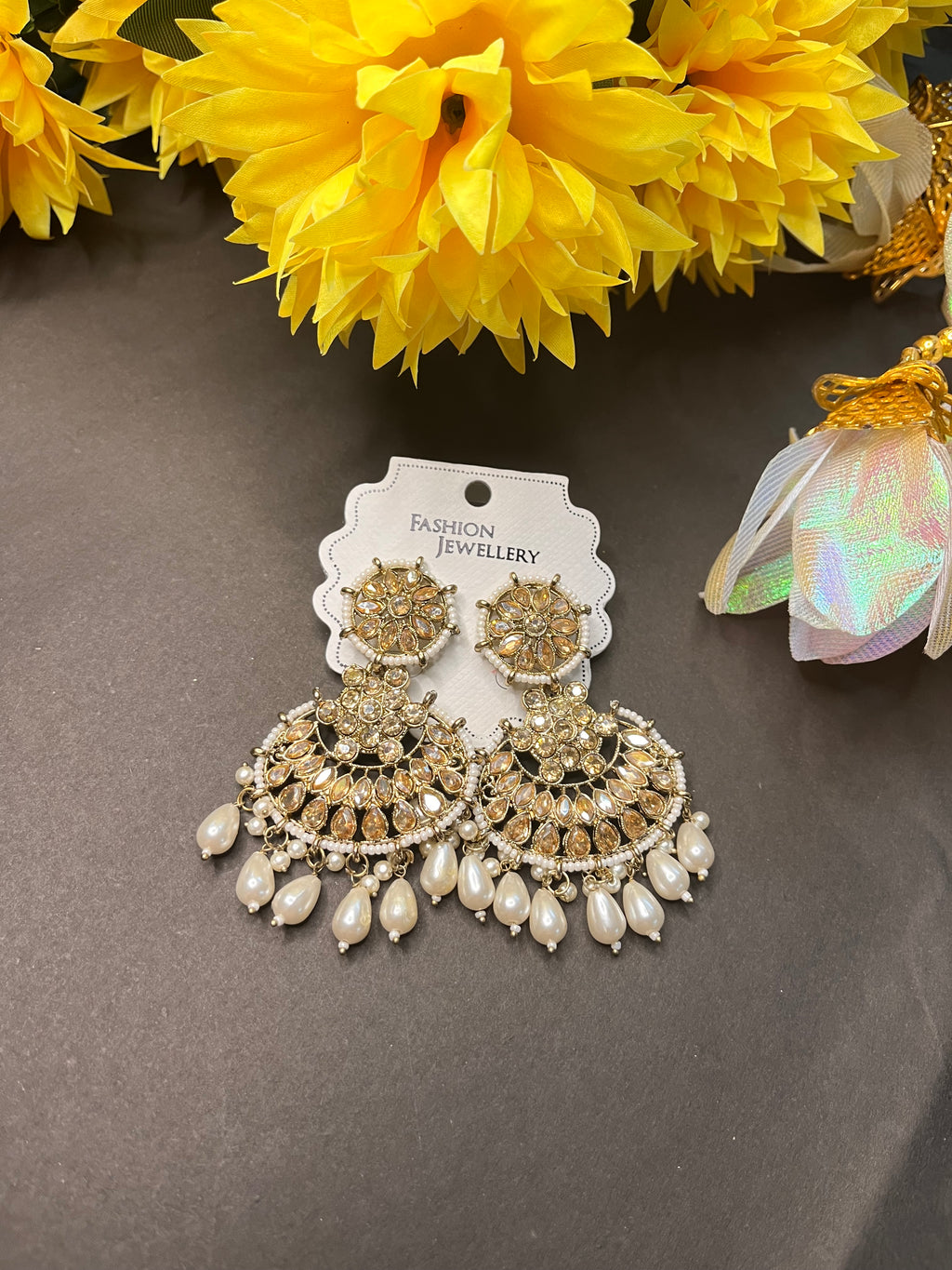 Trendy traditional earrings